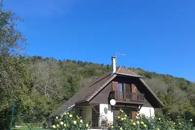 Image de Chalet \"Le Clos des Noisetiers\"/terrain clos 2000m à Marigny- 90 m2-4 ch fermées