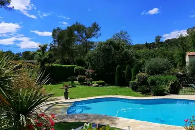 Image de Entre Monaco et Cannes Villa 2 chambres 4 personnes et sa piscine privée