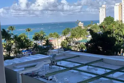 Image de Oceanfront S-Condo W / vue et accès direct à la plage, piscine ** WiFi gratuit **