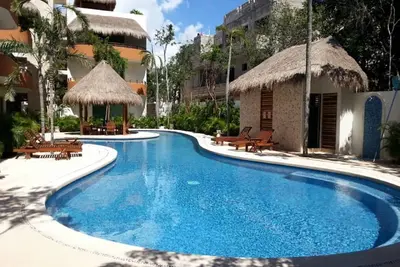 Image de New Luxury Penthouse Appartement 2 Chambre 2 minutes de bain des plages Tulum