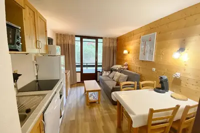 Image de Studio 4 pers, au pied des pistes, Morillon 1100, balcon, équipements famille, proche commerces
