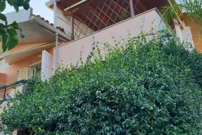 Image de Belle maison de vacances en famille à côté de la mer avec de magnifiques couchers de soleil
