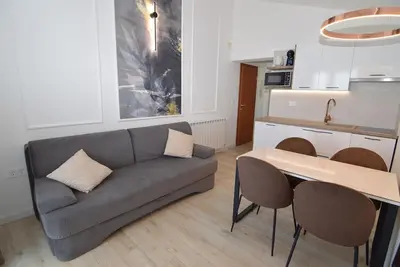 Image de Appartement de vacances une chambre, balcon avec belle vue