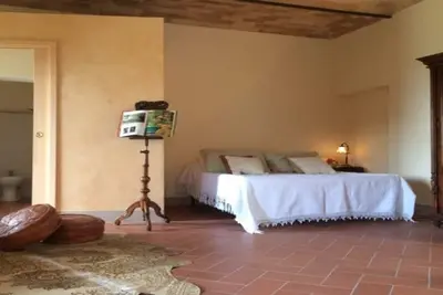 Image de Terriciolla, Toscane bel appartement avec une vue imprenable