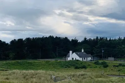 Image de Luxueux cottage élégant sur la plage à 'Stunning Cottage and Location', Lunan Bay
