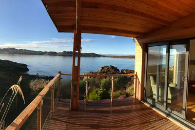 Image de Superbe maison en bord de mer dans les Highlands écossais avec son propre littoral privé