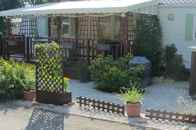 Image de Loue Mobil Home Tt Confort 40m2 Climatise 2/8 Pers 3ch 2sb 2wc