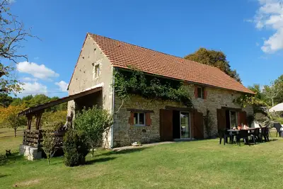 Image de Uzech/ Glaudi Gîte rural 3 Epis dans propriété de 30 Ha Bois Prairie\n Piscine