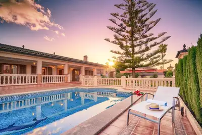 Image de Villa Chabela. Villa Ă BahĂa Grande (Majorque). Ping Pong et aire de jeux. TĂ©lĂ©vision par satellite - WiFi gratuit