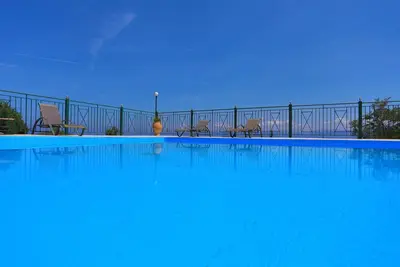 Image de Antigoni Villa Ena: Piscine commune, vue imprenable, climatisation