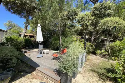 Image de Charmante maison proche plage avec jardin, 7 pers, WiFi
