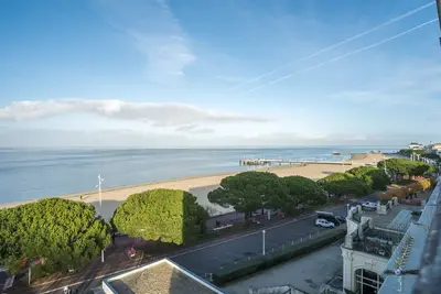 Image de Appartement pour 5 à Arcachon avec parking sécurisé