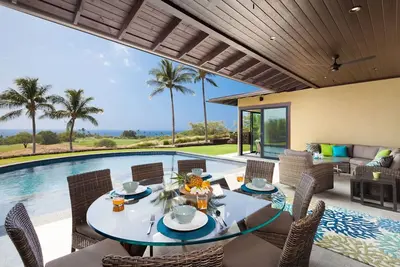Image de Mauna Kea High Bluffs Private Home. Superbes vues sur l'océan. Piscine privée.