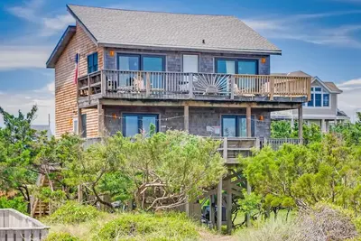 Image de Oceanfront Avon w / accès direct à la plage! HotTub avec cascade, CmtyPool, DogFriendly