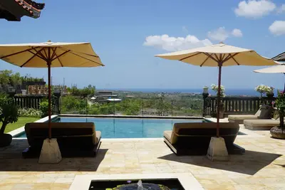 Image de de luxe 4 villa de chambre avec golf, plages de surf et vue sur l'océan