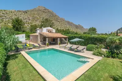 Image de Ca'N Coll - Cozy country house with private pool in Pollença. Free WiFi