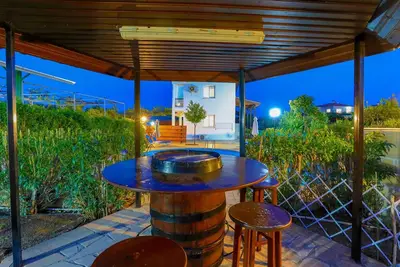 Image de Villa Arsinoe Finiki: Piscine extérieure, climatisation, Wi Fi, vue sur la mer