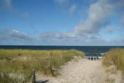 Image de Droit appartement spacieux sur la plage / mer Baltique, endroit isolé, dans les dunes