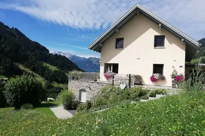 Image de pure détente, des vues magnifiques sur les montagnes du Montafon