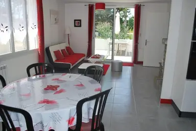 Tres Agreable Maison 70m² 6 personnes (2 chambr) 150 m de la mer (pêche, pla