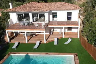 Image de Pinarello villa 150m2 proche de la plage avec piscine privée