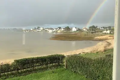 Image de Asserac : Maison avec vue exceptionnelle mer, accès directe à la plage, 12 pers.