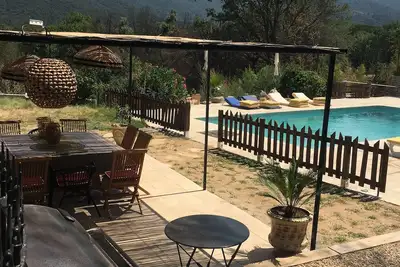 Image de Villa de charme et piscine à Cogolin, Golfe de Saint-Tropez 14 personnes
