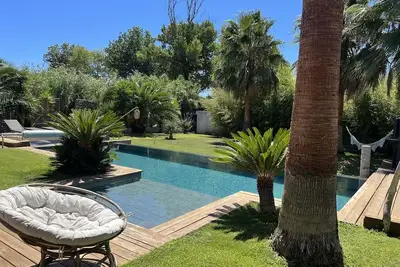 Image de Villa 5 ⭐️ à 50m de la plage avec piscine chauffée à débordement