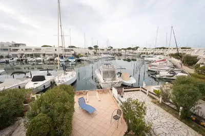 Image de As14715 - Marina P3 avec appontement et parking privé, superbe vue sur les bateaux