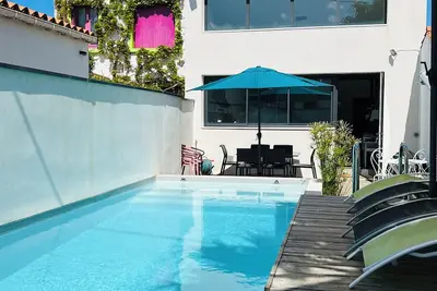 Image de ❤️ Centre Ville, plage 350 m, piscine chauffée ⭐