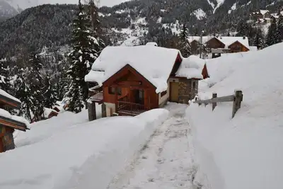 Image de Chalet 10-12 pers. -Oisans Station-Pied des pistes-Liaison Alpe d'Huez-Wifi