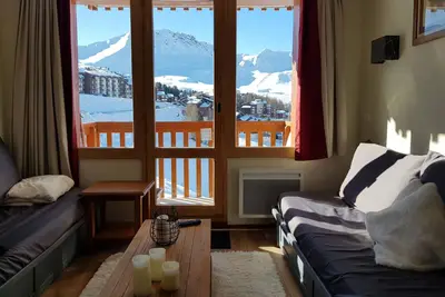 Image de Plagne Soleil Appart pour 5 personnes Pied Des Pistes \/Plein Sud