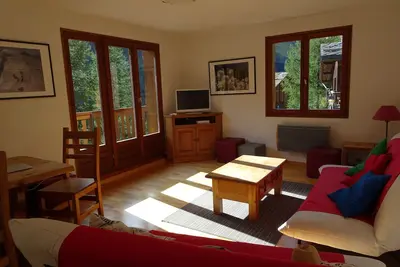 Image de Appartement ensoleillé, spacieux ( 75 m2), 3 chambres, Tignes Brevières