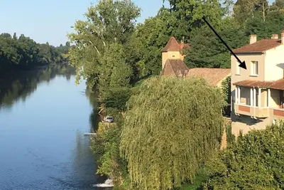 Image de Maison avec vue imprenable sur Dordogne