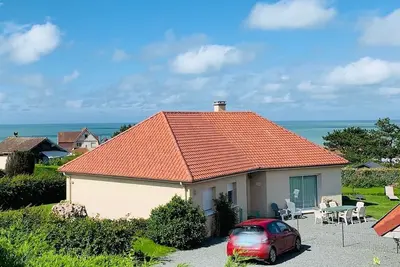 Image de Maison sur terrain clôturé, vue mer, animaux admis