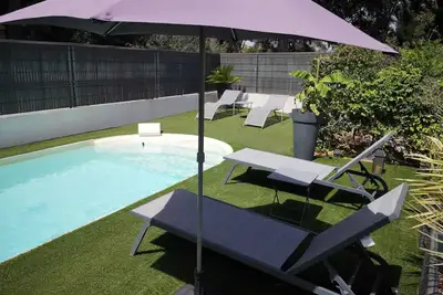 Image de Villa dans résidence SÉCURISÉE avec Piscine PRIVÉE et Proche Plage