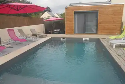 Image de “Les Terrasses d’Azay”, gîte 10/12personnes avec piscine privée