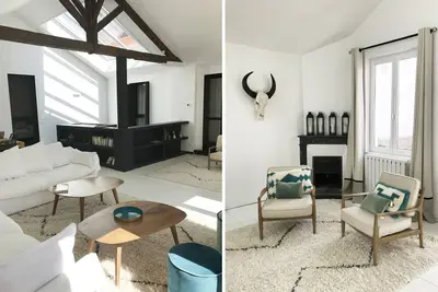 Maison de ville, style chalet basque, 5 chambres
