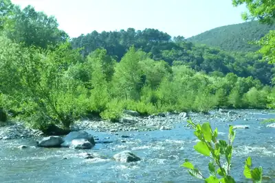 Image de Mimosa a flanc de colline gite 4/6 p. Mas Eden indépendant vue dégagée