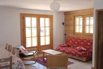Image de Les Contamines : appartement savoyard -immeuble de caractère - centre du village