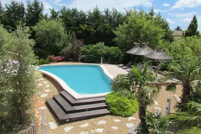 Image de Location maison en pleine campagne avec piscine au Thor