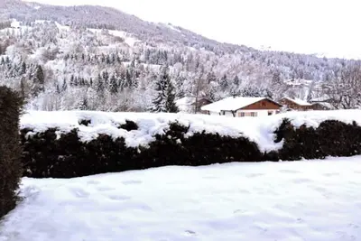 Image de Appartement à Megeve 32 m2 à 500m telécabines avec magnifique vue et terrasse!