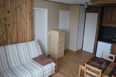 Image de Studio + Cabine 4p sur les pistes à Tignes Val Claret