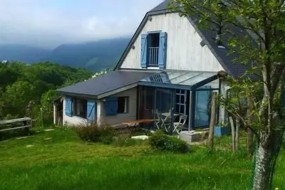 Image de Chalet en bois au coeur des pyrenees dans un site exceptionnel.