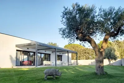 Image de Villa contemporaine Piscine chauffée
