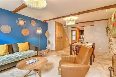Superbe appartement idéalement situé en centre ville avec Clim (6 pers, 80m² )