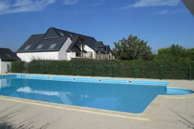 Image de 3 pièces pour 4/5 personnes dans résidence avec piscine