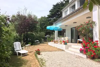 Image de Pornic Thalasso Plage à 50m, 8 pers, 5 Chbres cheminée Wifi, promo hors vacances