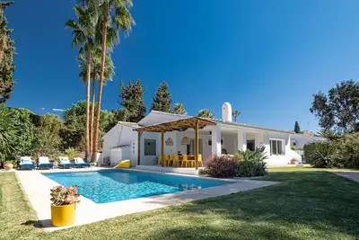 Image de Superbe Villa De Style Ibiza Tout Confort -600m Plage Et Commerces-