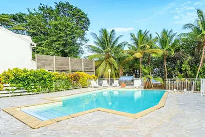 Villa Les Amandiers, accès privé à la plage